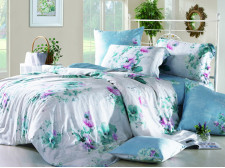 2-спальный комплект постельного белья Mona Liza Premium Ciel