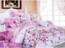 Семейный комплект постельного белья Mona Liza Premium Flora