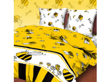 1,5-спальный комплект постельного белья Спал Спалыч "Пчёлы 2"