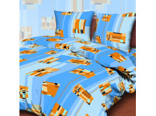 1,5-спальный комплект постельного белья Спал Спалыч "Мегаполис 3"