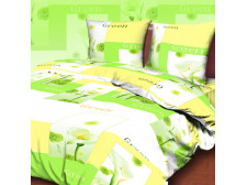 1,5-спальный комплект постельного белья Спал Спалыч "Green 1"