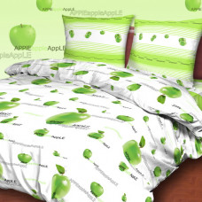 1,5-спальный комплект постельного белья Спал Спалыч "Apple"